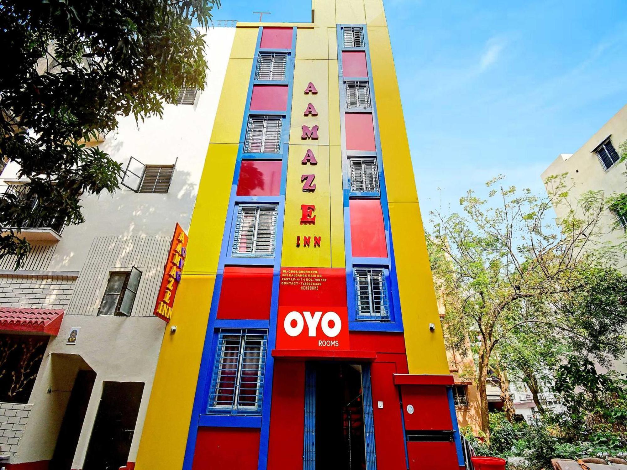 Hotel O New Aamaze Inn Near Acropolis Mall Calcutta Buitenkant foto